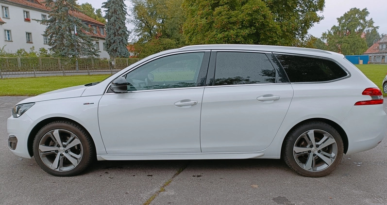 Peugeot 308 cena 45700 przebieg: 147000, rok produkcji 2016 z Kórnik małe 232